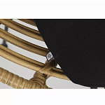 Стул круглый с ротанговым плетением Round Wicker Stool варинант исполнения - 6 | Loft Concept в Волгограде