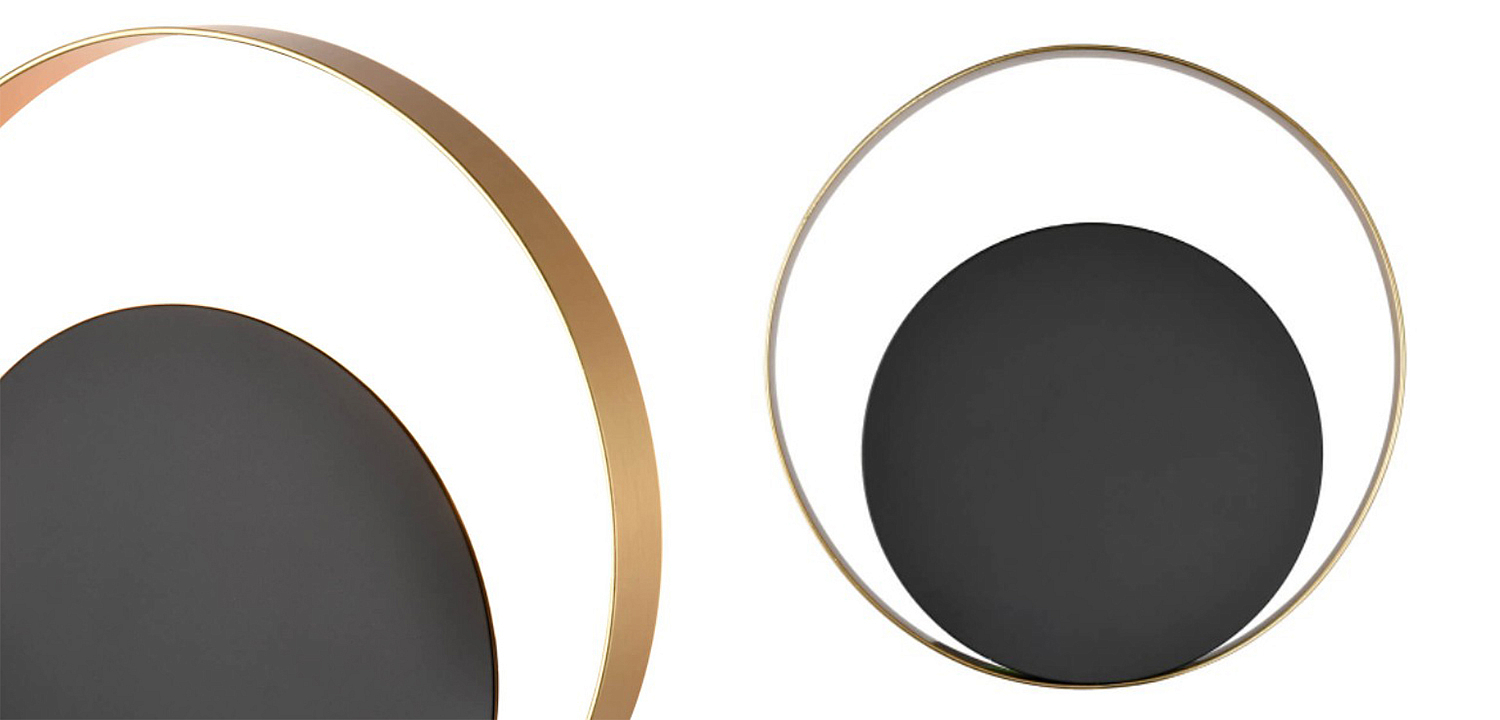 Бра Globo Ocular Sconce Circle Black 26 Бра Globo Ocular Sconce Circle Black 26 - Loft-Concept в Волгограде