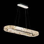 Люстра овальная с мозаичным хрустальным оформлением Sparks of Crystal варинант исполнения - 1 | Loft Concept в Волгограде