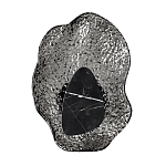 Бра с волнообразным стеклянным плафоном и вставкой из мрамора Liquid Stone варинант исполнения - 11 | Loft Concept в Волгограде