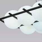 Люстра подвесная с 9-ю плафонами в форме шара Yarvi варинант исполнения - 3 | Loft Concept в Волгограде