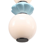 Подвесной светильник фигурный с керамическими элементами 24W LED Fragrant Light варинант исполнения - 5 | Loft Concept в Волгограде