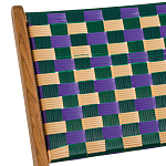 Кресло низкое из массива тика Barbados варинант исполнения - 4 | Loft Concept в Волгограде