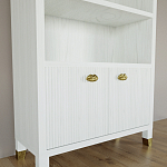 Книжный Стеллаж Elsa Dreams White с задней стенкой варинант исполнения - 1 | Loft Concept в Волгограде