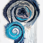 Текстильный Арт-объект ручной работы Galaxy варинант исполнения - 3 | Loft Concept в Волгограде