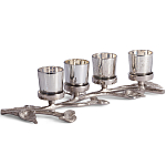 Подсвечник из алюминиевого сплава Cozy Light варинант исполнения - 1 | Loft Concept в Волгограде