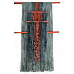 Декор на стену Макраме из нитей Japan Wall Panel Orange варинант исполнения - 2 | Loft Concept в Волгограде