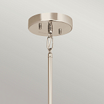 Подвесной светильник с рифленым стеклянным плафоном в форме шара Kichler варинант исполнения - 8 | Loft Concept в Волгограде