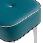 Квадратный мягкий пуф на белых ножках Winton Pouf Square варинант исполнения - 14 | Loft Concept в Волгограде