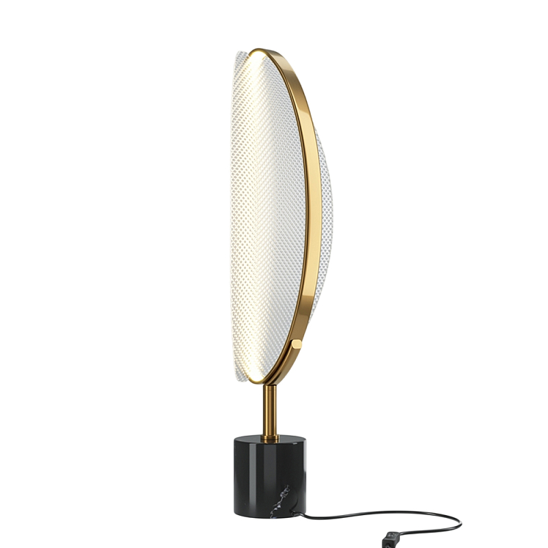 Настольный светильник Breeze 3000К 15Вт Латунь Прозрачный в Волгограде | Loft Concept 