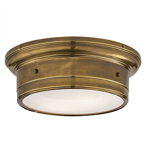 Потолочный светильник круглый цвета состаренная латунь Modern Simple Ceiling Light