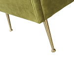 Кресло велюровое оливковое с подушкой Relaxation Soft варинант исполнения - 4 | Loft Concept в Волгограде