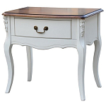 Прикроватная тумба в стиле прованс с ящиком Borde Montmartre Provence Bedside Table варинант исполнения - 1 | Loft Concept в Волгограде