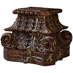Подсвечник из массива тика Antique Candle Holder варинант исполнения - 1 | Loft Concept в Волгограде