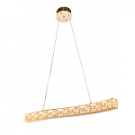 Люстра волнистой формы с текстурной огранкой Reflection of Reality варинант исполнения - 1 | Loft Concept в Волгограде