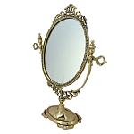 Зеркало настольное в бронзовой раме Royal Gold Mirrors  варинант исполнения - 1 | Loft Concept в Волгограде