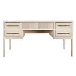 Большой Рабочий стол Primo с 5 выдвижными ящиками Светлый дуб варинант исполнения - 7 | Loft Concept в Волгограде