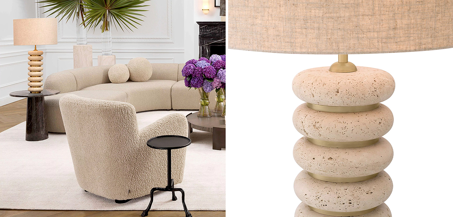 Настольная лампа Eichholtz Table Lamp Baron Настольная лампа Eichholtz Table Lamp Baron - Loft-Concept в Волгограде