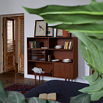 Стеллаж Retro Brown Rack варинант исполнения - 2 | Loft Concept в Волгограде