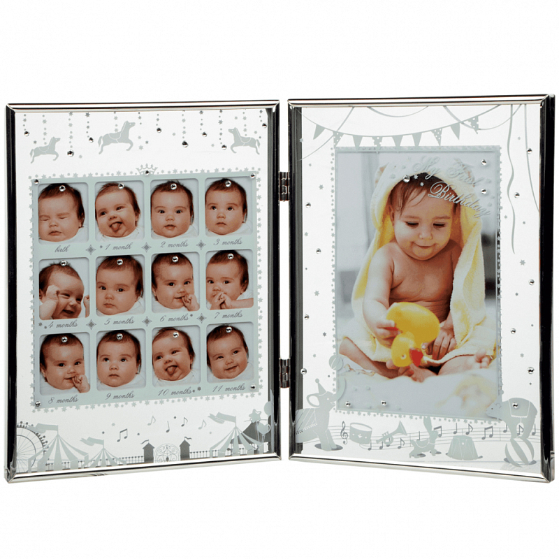 Фоторамка детская Childhood Corner Серебряный Фоторамка детская Childhood Corner Серебряный в Волгограде | Loft Concept