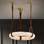 Люстра в форме обруча из натурального камня Minerals of Light варинант исполнения - 6 | Loft Concept в Волгограде