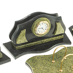 Настольный письменный набор из змеевика из 7-ми элементов Successful Leader варинант исполнения - 6 | Loft Concept в Волгограде