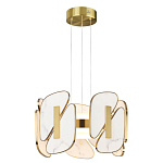 Люстра с мраморными вставками Marble Plates варинант исполнения - 2 | Loft Concept в Волгограде