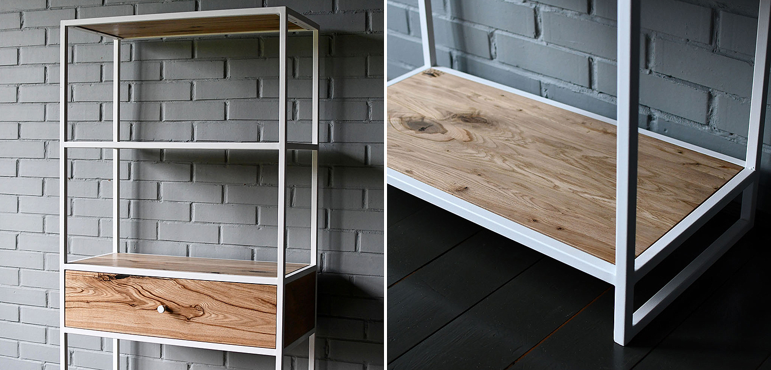 Стеллаж Reeve Industrial Metal Rust Rack Стеллаж Reeve Industrial Metal Rust Rack - Loft-Concept в Волгограде