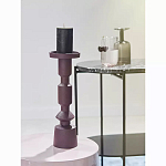 Подсвечник фигурный сливовый Bright Accent 35 см варинант исполнения - 4 | Loft Concept в Волгограде