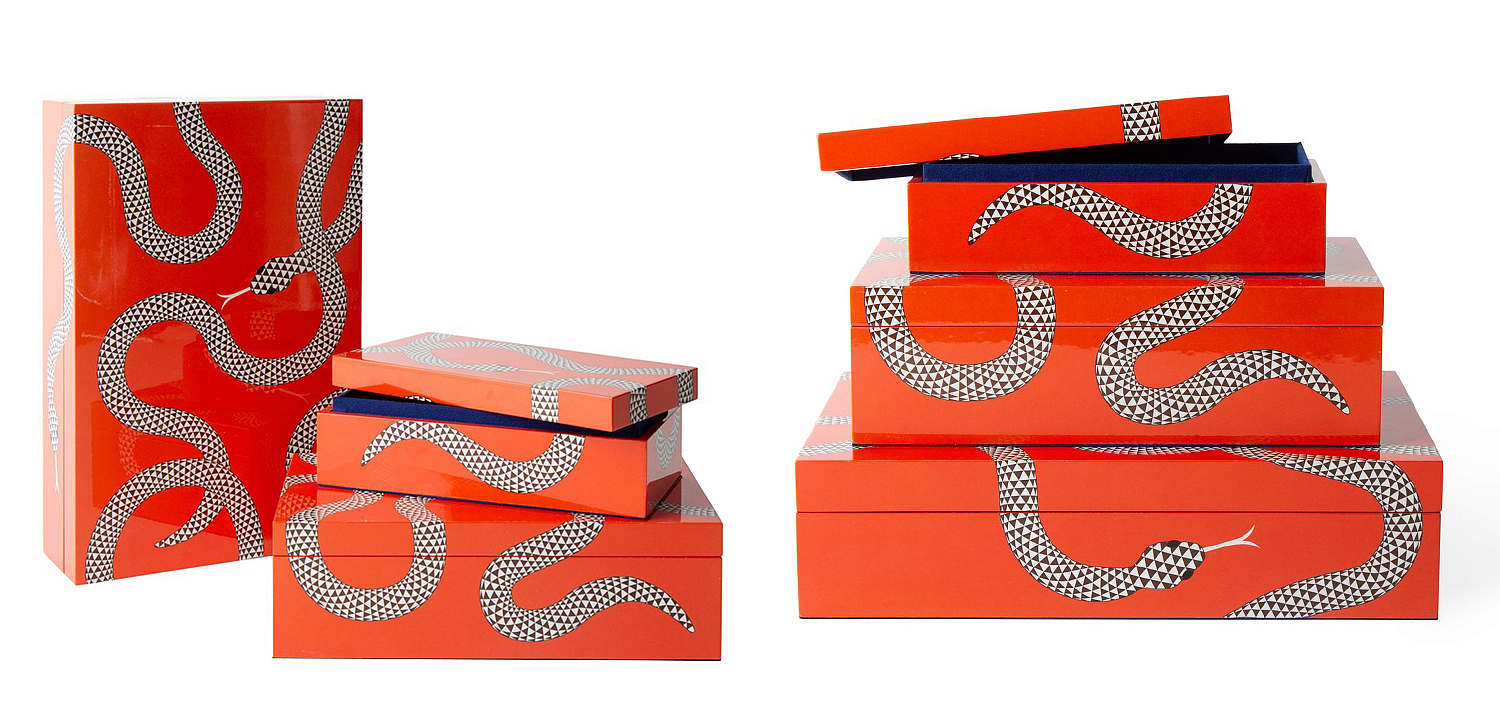 Комплект шкатулок EDEN LACQUER BOX BUNDLE Jonathan Adler Комплект шкатулок EDEN LACQUER BOX BUNDLE Jonathan Adler - Loft-Concept в Волгограде