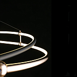 Люстра подвесная светодиодная Dаiana круглая варинант исполнения - 4 | Loft Concept в Волгограде