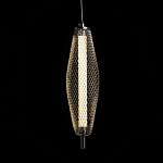 Люстра круглая каскадня с 5-ю плафонами из металлической сетки Mesh Lampshade Lighting варинант исполнения - 5 | Loft Concept в Волгограде