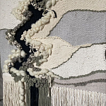 Панно ручная работа Черно-Белый Природный Орнамент  варинант исполнения - 1 | Loft Concept в Волгограде