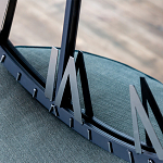 Часы настенные зеркальные с серебряным металлическим циферблатом Mirror Tower Clock варинант исполнения - 4 | Loft Concept в Волгограде