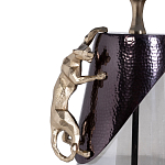 Настольная лампа с декором в виде ягуара Golden Jaguar варинант исполнения - 1 | Loft Concept в Волгограде