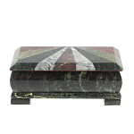 Шкатулка для денег с мозаикой из натуральных камней Stone Casket варинант исполнения - 2 | Loft Concept в Волгограде