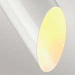 Подвесной светильник белого цвета с вытянутым цилиндрическим плафоном с косым срезом Elstead Lighting варинант исполнения - 5 | Loft Concept в Волгограде