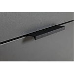 Комод цвета графит с 3-мя ящиками Strict Lines  варинант исполнения - 4 | Loft Concept в Волгограде