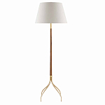 Торшер на изогнутых ножках с конусовидным тканевым абажуром Rotation варинант исполнения - 2 | Loft Concept в Волгограде