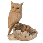 Статуэтка из дерева сова Animals of the World варинант исполнения - 4 | Loft Concept в Волгограде