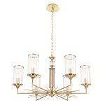 Люстра с 6-ю цилиндрическими стеклянными плафонами Jeanette варинант исполнения - 4 | Loft Concept в Волгограде