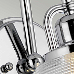 Бра с прозрачным рифленым плафоном в форме колокола Quoizel варинант исполнения - 3 | Loft Concept в Волгограде