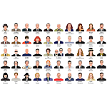 The Lives of 50 Fashion Legends варинант исполнения - 3 | Loft Concept в Волгограде