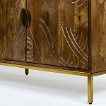 Широкая тумба с фактурным фасадом Termite варинант исполнения - 4 | Loft Concept в Волгограде