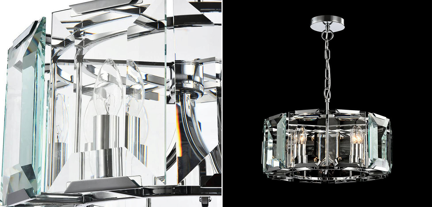 Люстра Lari Harlow Crystal Round Chandelier chrome 5 Люстра Lari Harlow Crystal Round Chandelier chrome 5 - Loft-Concept в Волгограде