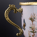 Фарфоровая чаша с бронзовыми элементами Eden Garden варинант исполнения - 5 | Loft Concept в Волгограде