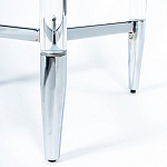Приставной столик со стеклянной столешницей Deimos варинант исполнения - 5 | Loft Concept в Волгограде