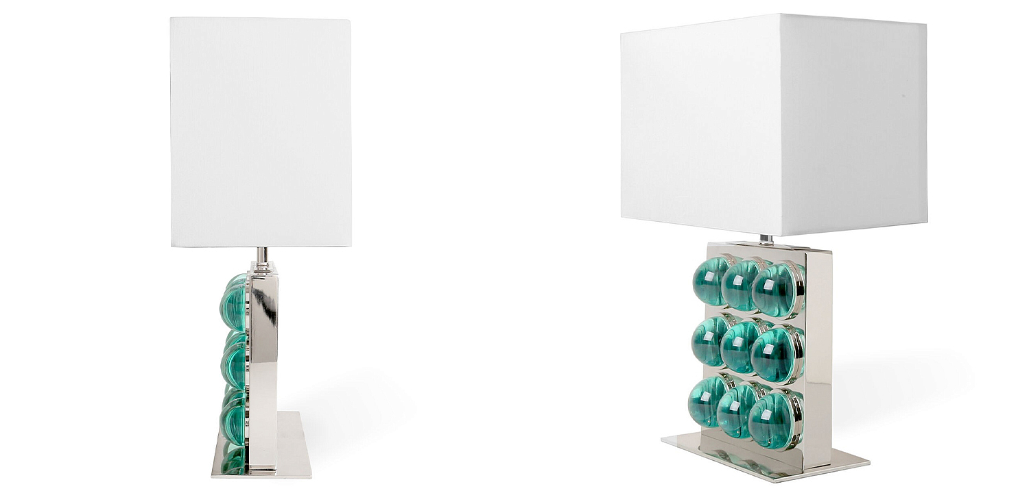Настольная лампа Jonathan Adler Globo Square Настольная лампа Jonathan Adler Globo Square - Loft-Concept в Волгограде