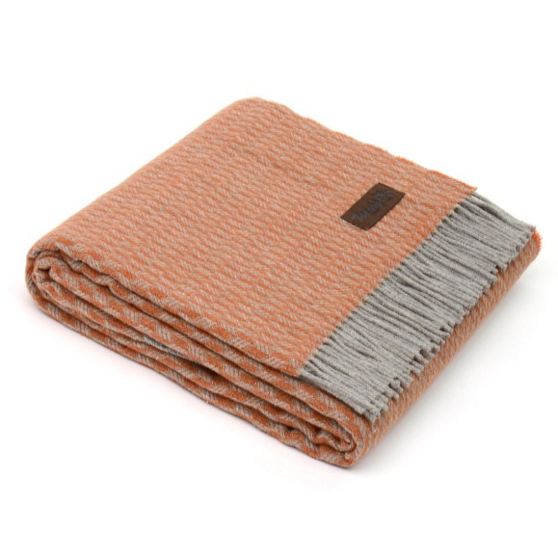 Плед GRIFONE 0002 Marzotto Розовый пастельный в Волгограде | Loft Concept 