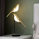 Настольная лампа с 2-мя плафонами в виде птичек Flight of Light варинант исполнения - 1 | Loft Concept в Волгограде